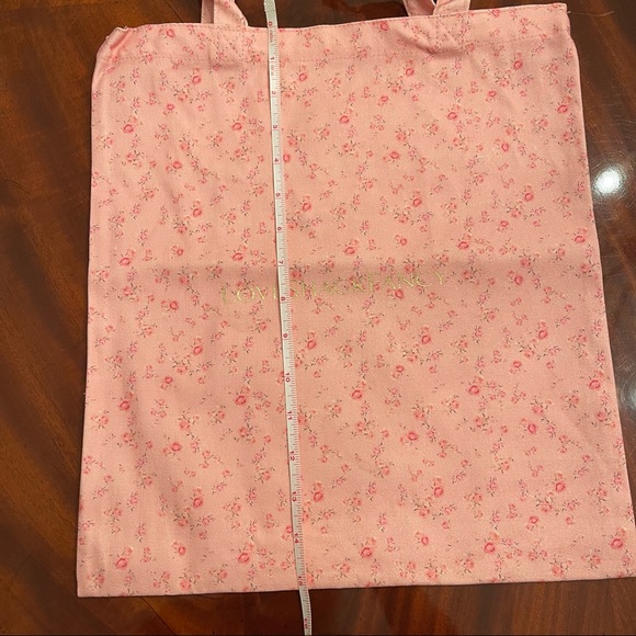 LoveShackFancy Pink Floral Tote Bag - Picture 10 of 13